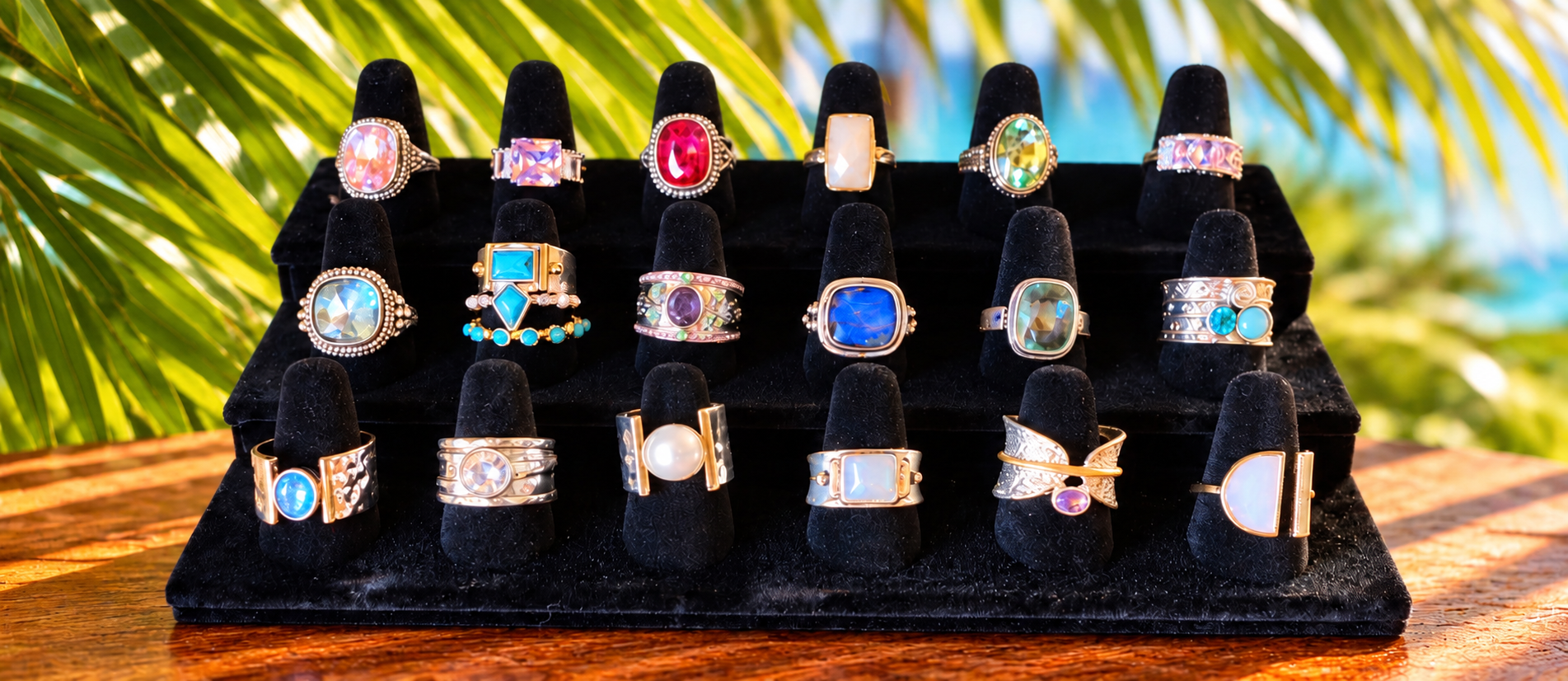 Gemstone Ring Collection