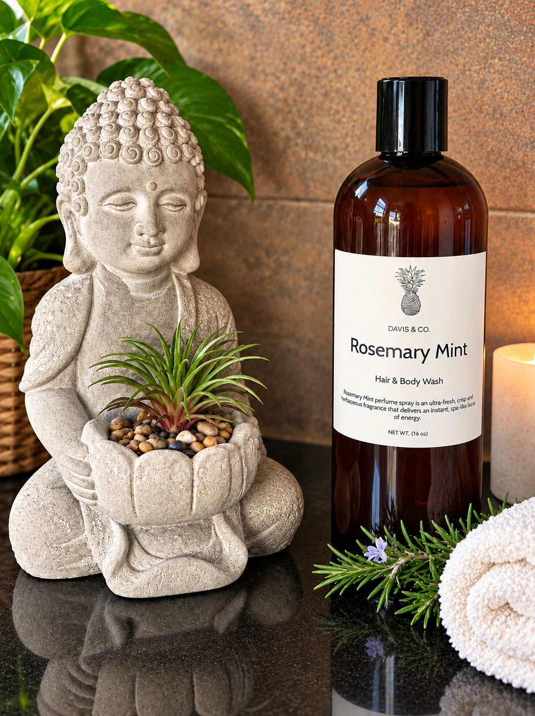 Rosemary Mint Hair & Body Wash